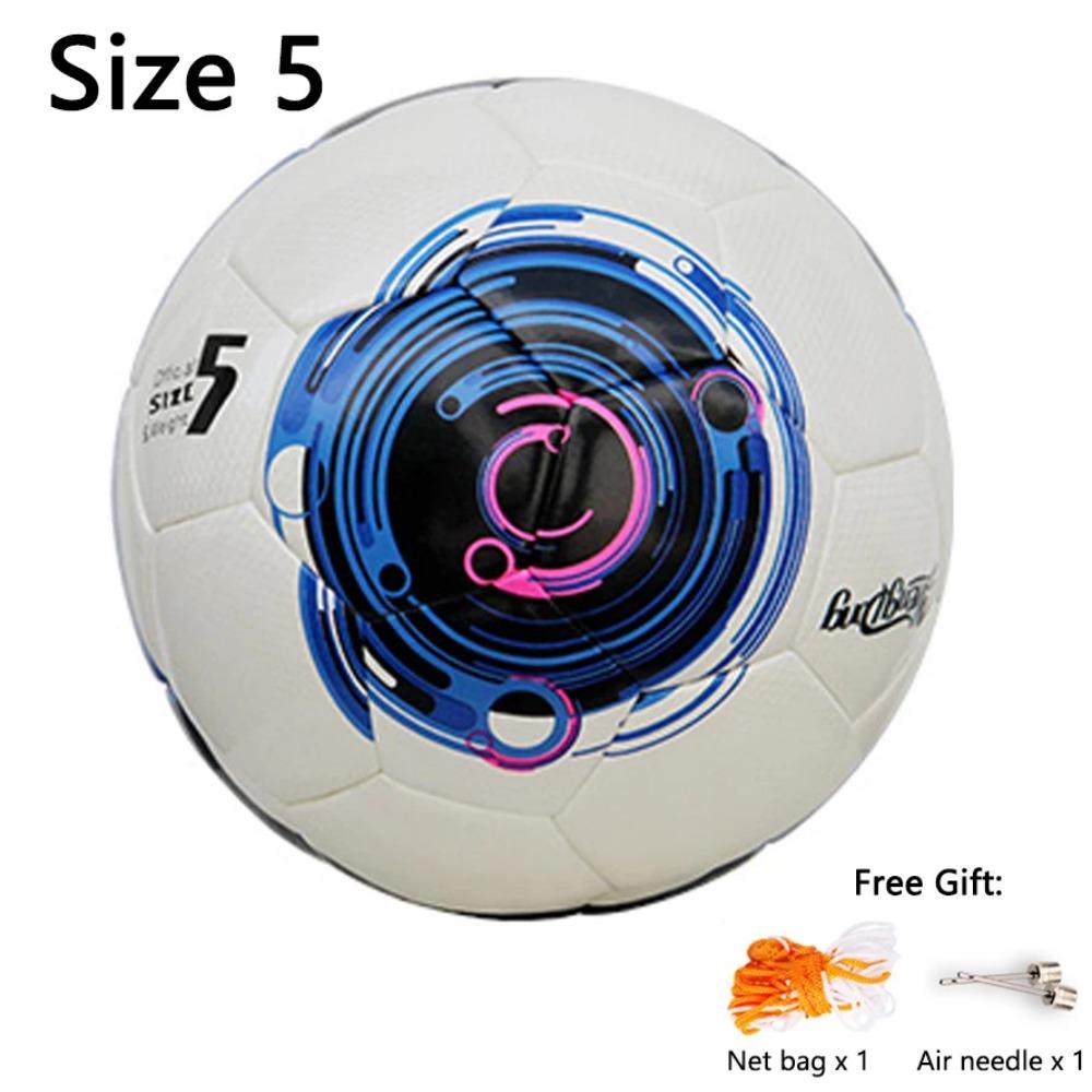 New Football High Quality Soccer Balls Official Size 5 PU Material Match Training Seamless Goal Team Outdoor Professional League