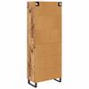 Highboard with Drawers 2 pcs Reclaimed Wood Look 69.5 x 34 x 180 cm