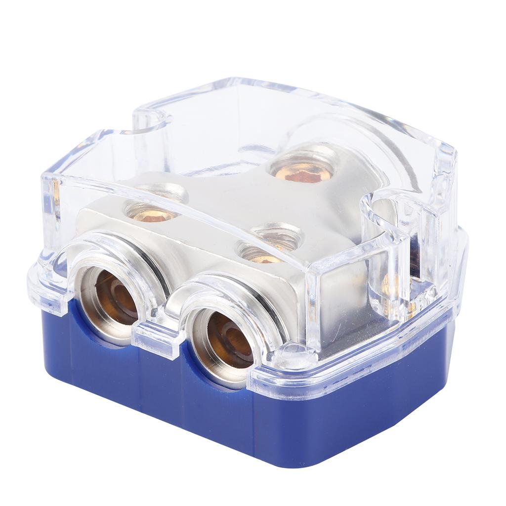 Power Distribution Block Car Audio 2 Way Ground Cable Splitter Fit for RV Replacement