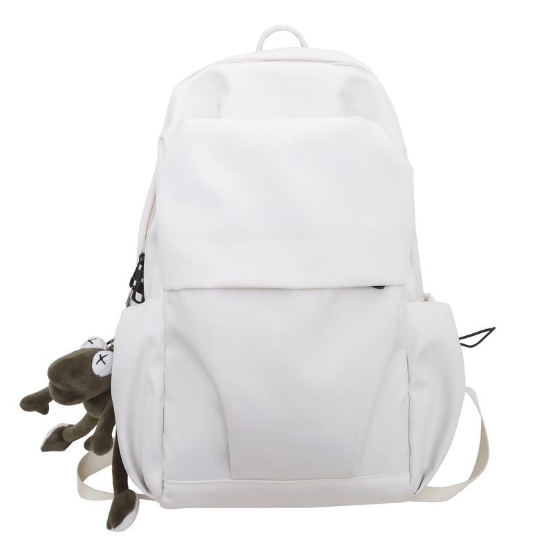 Schoolbag couple backpack women's 1011 new Korean version fashion trendy ins large capacity backpack junior high school student schoolbag