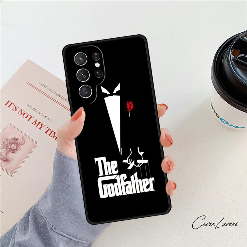The Godfather phone case For Samsung Galaxy S24 S25 S23 S22 Ultra Note 10 20 Plus S20 S21 FE Cover