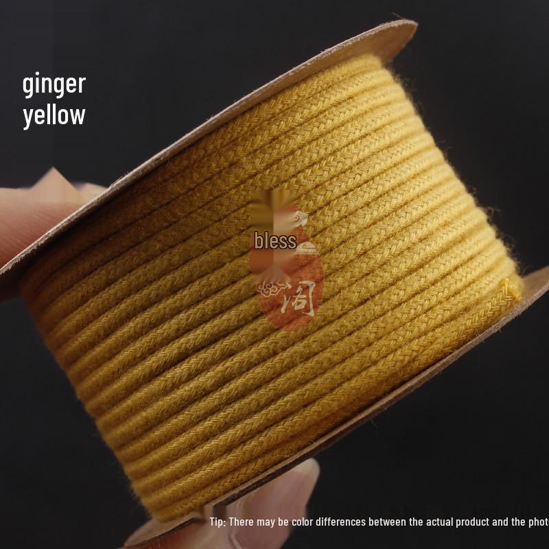 2022 Popular Hand-woven Pure Cotton Colored Core Pendant Rope