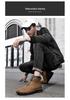 Men's High-Top Martin Boots: Autumn-Winter Thick Sole for Mountaineering, Work, and Outdoor Activities