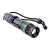 Zoomable LED Flashlight Traveling Torch Aluminium Alloy Zoom Lamp Outdoor Light