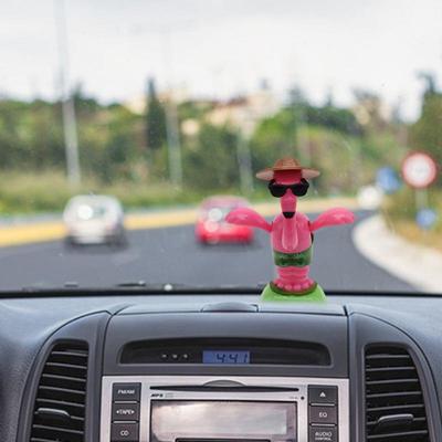 Schaukel Schütteln Tier Wackelkopf Dekor Solar Powered Lustige Ornament Auto Armaturenbrett Niedliche Ornament Auto Dekorationen Zubehör