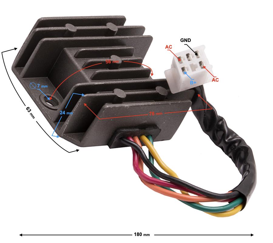 Regulator Napięcia Motocykl Fnx