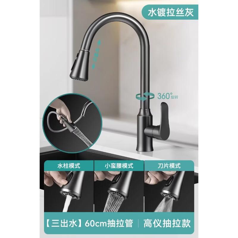 Shiaosen Kitchen Pull-Out Faucet