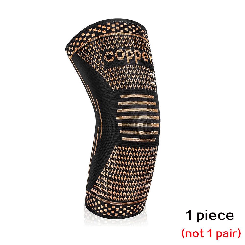 

1Pc Copper Elbow Brace Compression Sleeves Men Women, Arm Support Forearm Pads Braces For Tendonitis, Tennis, Golfers, Arthritis M