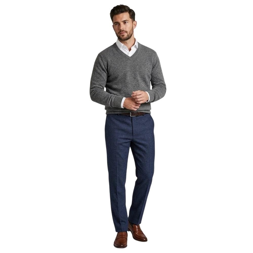 Ted Baker Mens Speckle Regular Formal Trousers