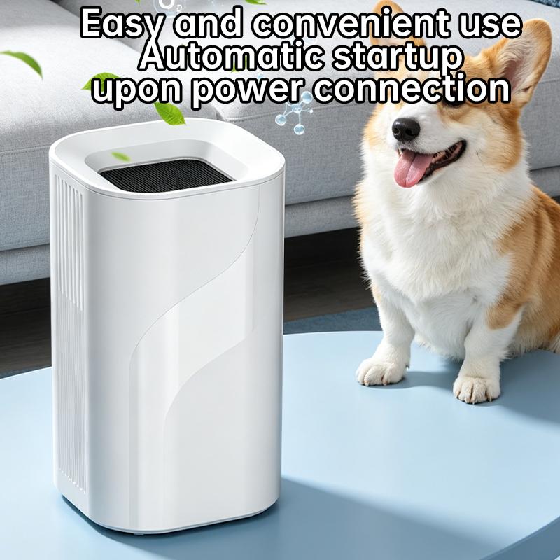 Xiaomi Mini Desktop Air Purifier Portable HEPA Filter Air Cleaner Freshener Odor Remover Night Light for Home Office