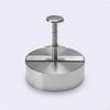 Spring Loaded Patty Press Hamburger Effort Saving Meat Form for Home Cooks, Barbecue 8CM