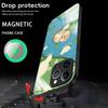 Cute Otter Phone Case For iPhone17 16 15 14 13 12 11 X XR XS 8 Plus Mini Pro Max Glass Magnetic Case