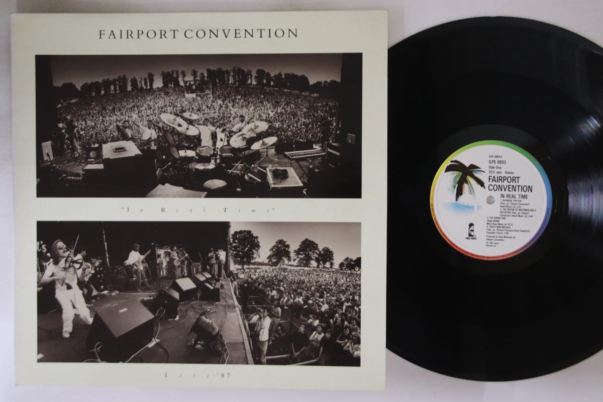 

LP Record FAIRPORT CONVENTION - In Real Time (Live 87) ILPS9883 ISLAND 1987 UK Folk Used