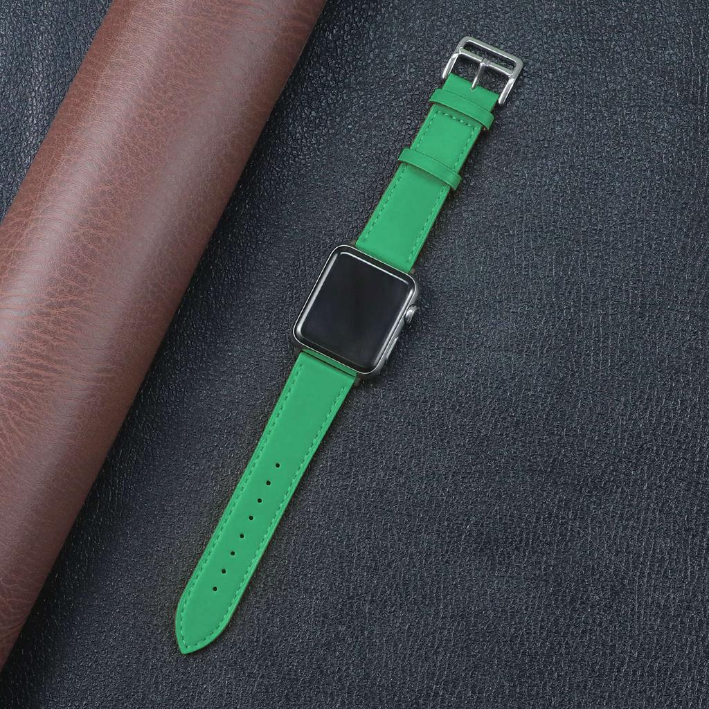 Leather strap for Apple watch band 44mm 40mm 42mm Single tour bracelet correa iWatch series 8 SE 7 6 5 4 Ultra 49mm 45mm 41mm