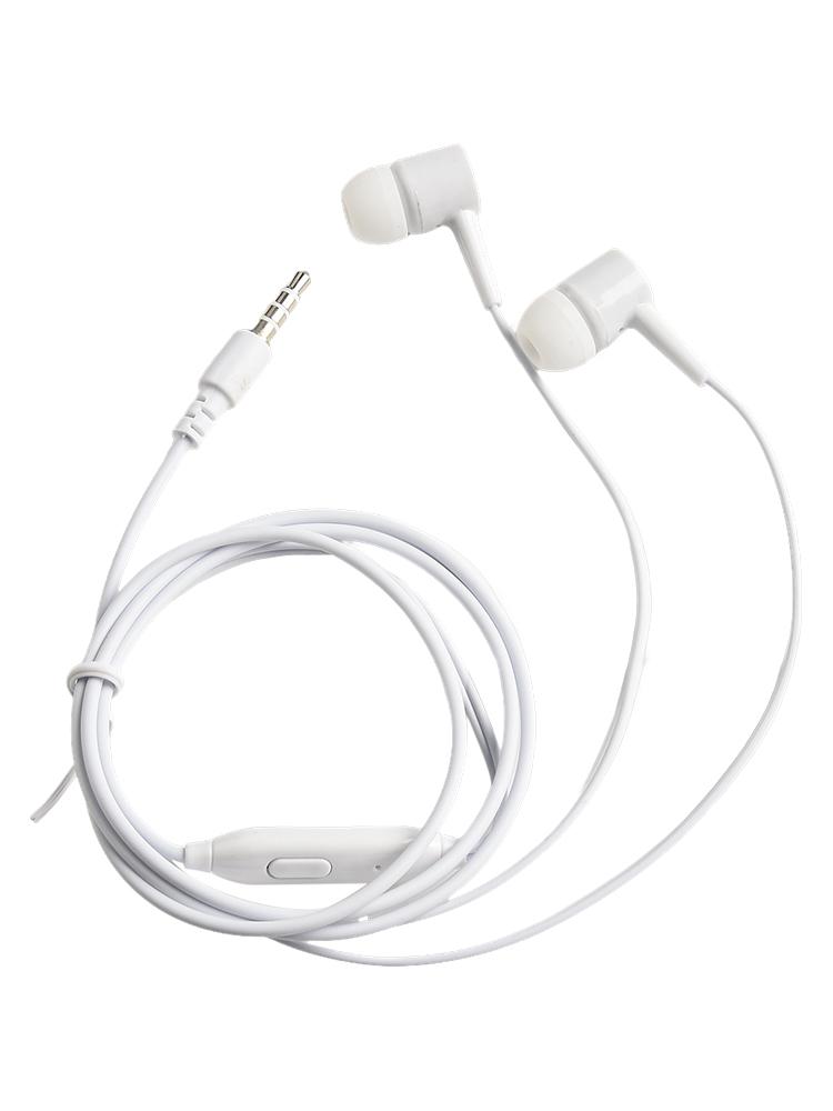 

In-Ear Earbuds Built-in Mic Earphones High-Quality Sound Earbuds Answer Calls білий