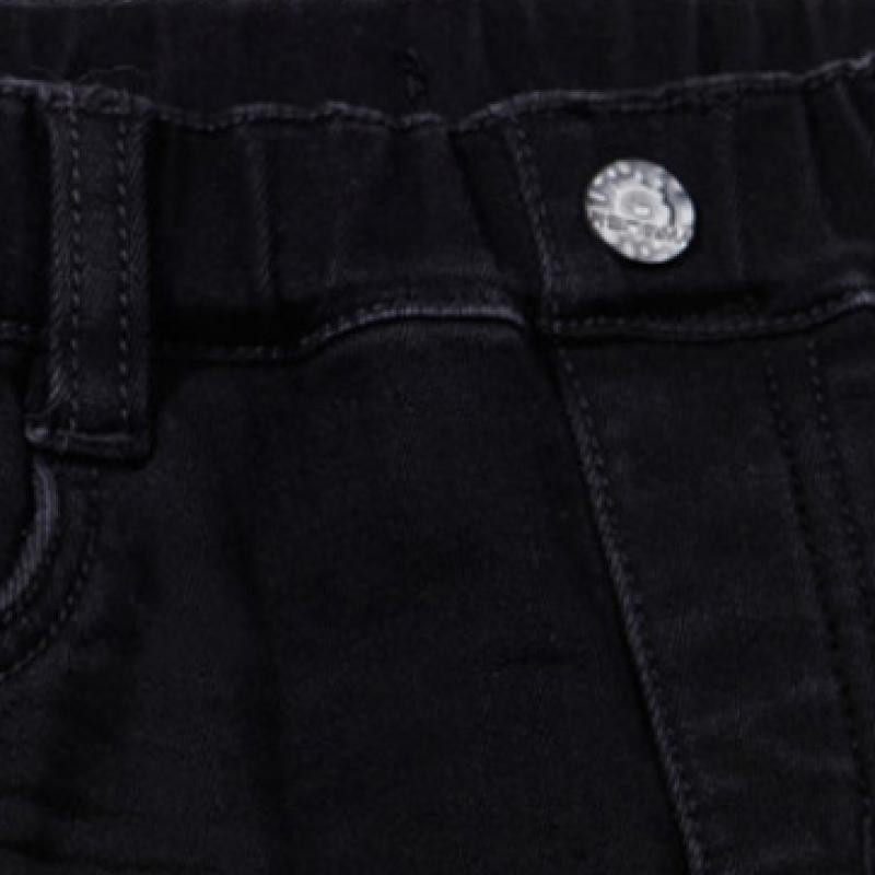 [renoma Kids] Boys  Black Cat Brush Baggy Fit Bonded Denim R1842q223