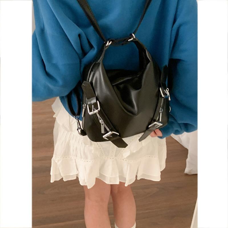 Rucksack im College-Stil Damen 2025 neue trendige Mode Koreanische Tragetasche Studentische Klasse Großer Rucksack