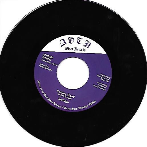 

7inch Record NEFTALI SANTIAGO - Feeling Good ATH030 Athens Of The N 2016 UK Soul/Funk