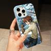 Akame Tatsumi Jelly Doppelschicht Hellblau Handyhülle für iPhone 17 16 15 14 13 12 11 Air Pro Max Plus Schutz
