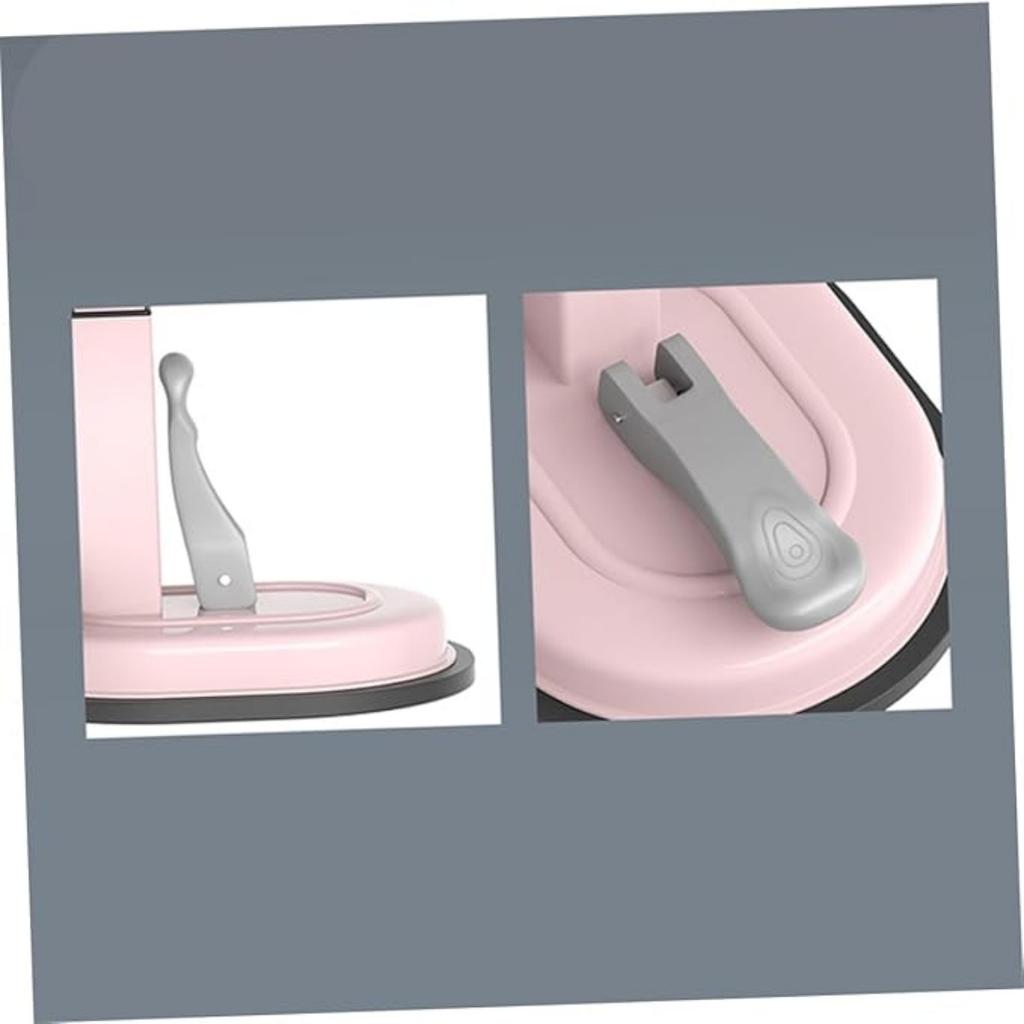 Fitness Bar Sit-up Tool Natural Rubber Training Tool Waist Belly Exercise Grey