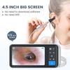4.5-inch Ultra HD Otoscope with Screen, 3.9mm Illuminating Ear Cleaning Endoscope