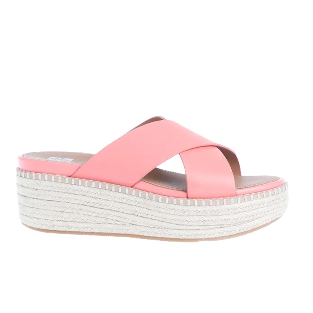 FitFlop Dámské/Dámské Espadrilky Eloise s Křížovým Koženým Klínkem