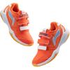 Li Ning Kids Badminton Series Thunder Jr Soft Comfortable Non-Slip Wear-Resistant Low-Top Training Shoes Kids Sneaker Orange White AYTV012-3