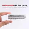 Car Warning Light Solar Energy LED Flashlight Indicator Lights in-Night Caution Strobe Warning Light Running Lamp Clear for Car