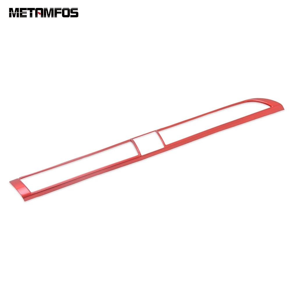 For Toyota Camry 2018   Carbon Fiber Center Console Air Condition Vent Outlet Cover Molding Trim Interior Accessories