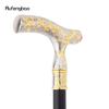 Red Diamond Golden White Flower Ball Fashion Stick Decorative Stick Cospaly Vintage Party Fashionable Walking Cane Crosier 92cm