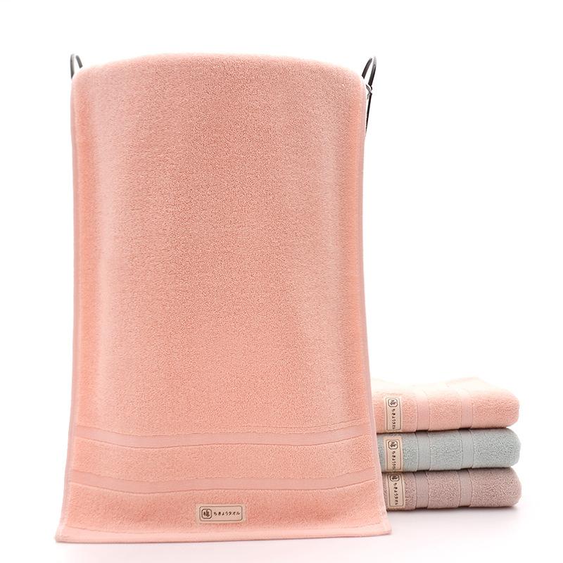 2pcs 34x73cm Blue Lilac Pink Adult Hand Face Bath Towel Set Highly and Soft Absorbent Travel Sport Hotel Beauty-Skin Towels