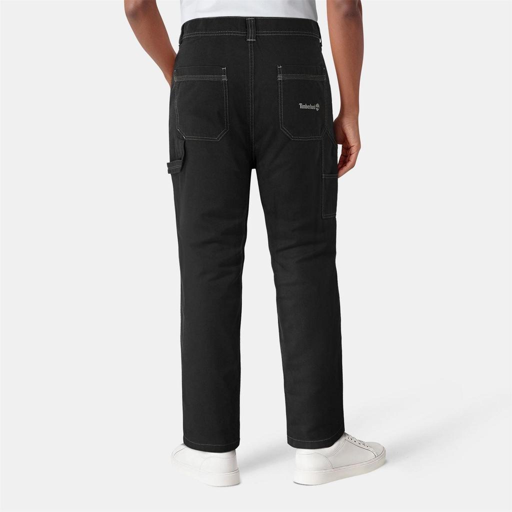 Timberland Mens Canvas Straight Trousers