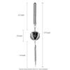 3D Car Metal Hanging Ornament Keychain Rearview Mirror Accessories For LEXUS FSPORT GX460 ES300 RX450h IS250 NX RX GS IS RX400h