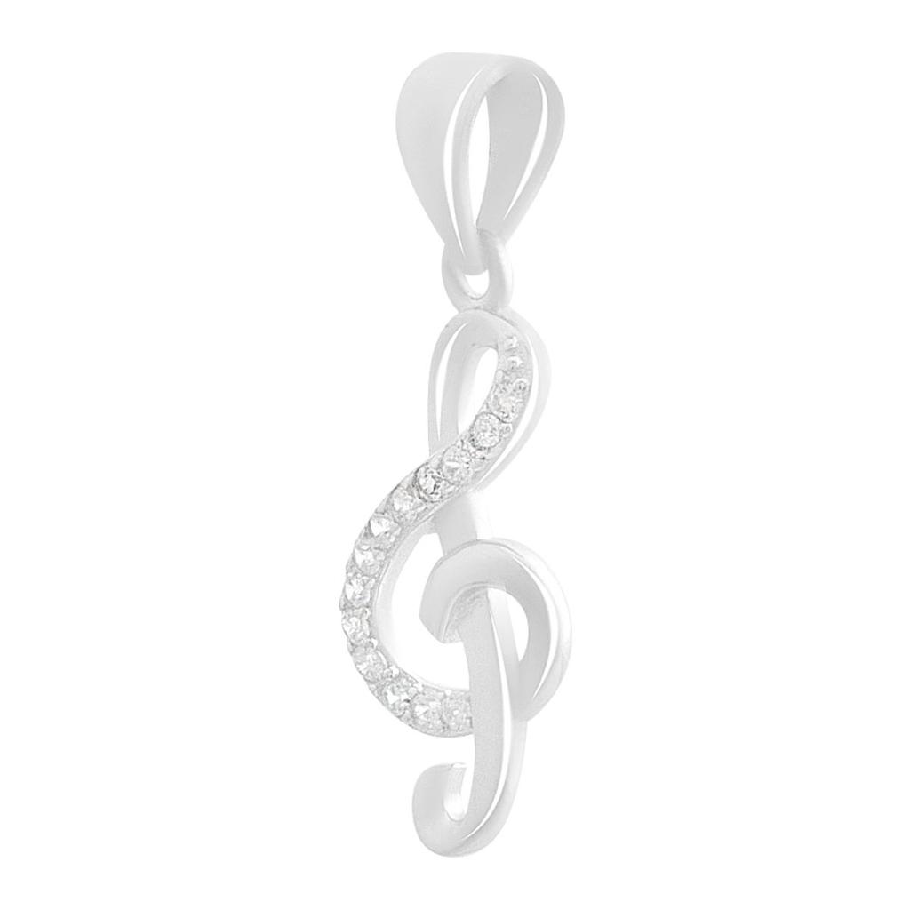 Silver Pendant with Cubic Zirkonia (2191605)