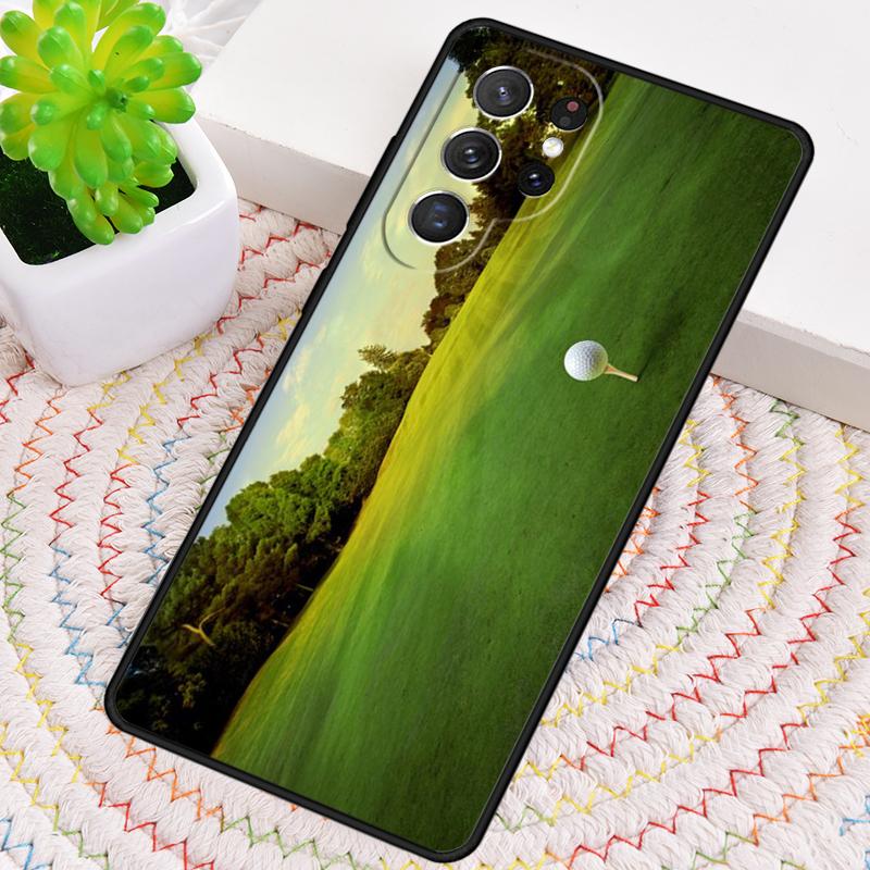

Golf Course Field Silicone Phone Case For Samsung Galaxy note 10 pro S26 S25 S24 S23 S22 S21 Plus S25Ultra Capa Cover Galaxy S20+ 5G