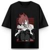 Chainsaw Man Vintage T-Shirt Denji Hybrid Form Graphic Print Men Women Cotton Y2k Oversized Loose Fit Comfort Streetwear Unisex
