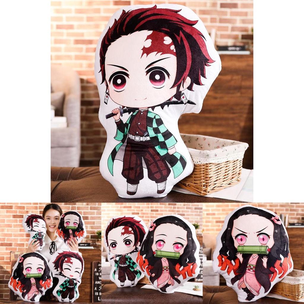 Weiches Plüschkissen von Anime Demon Slayer Kimetsu No Yaiba Kamado Nezuko für Kinder