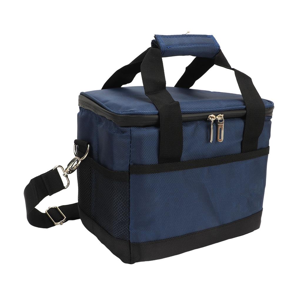 Insulated Cooler Bag Large Capacity Leakproof Waterproof Portable Lunch Bag with Adjustable Strap for Outdoor Picnic