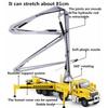 1/55 Scale Alloy Concrete Pump Car Model Toy, Engineering Construction Equipment Model for Kids Over 3 Years Old