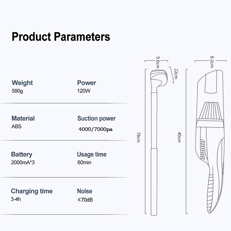 Handstaubsauger für Tierhaare Kabelloser Elektrischer Katzenhaarstaubsauger Kleiner Handstaubsauger mit hoher Leistung Tierhaushaltstaubsauger