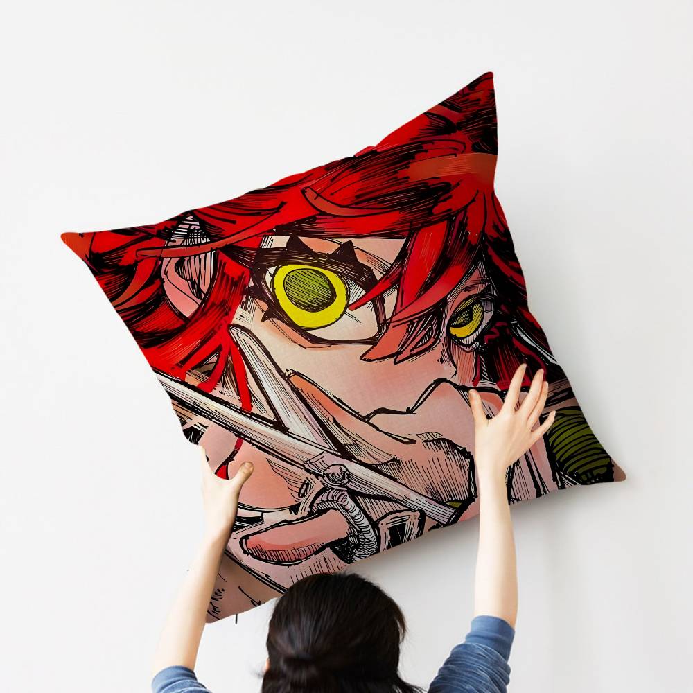 Popular Fantasy Anime G-Gachiakuta Personalized Pillow Dust Cover Bedroom Kids Party Decoration Pillowcase Birthday