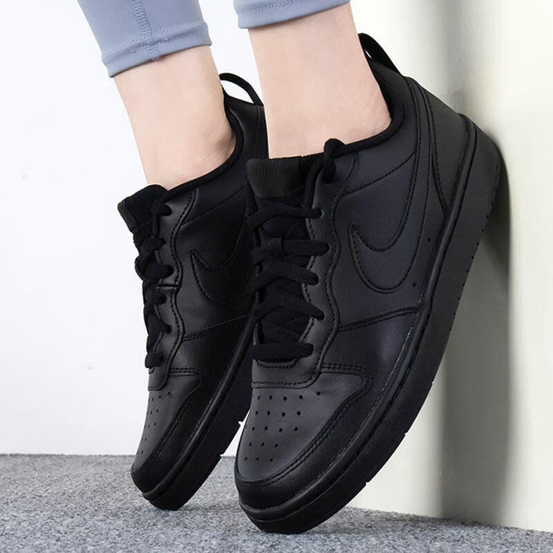 Nike Court Borough Low 2 Black GS BQ5448-001