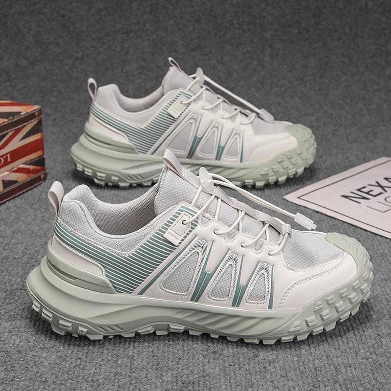 Mesh Breathable Men's Shoes Spring and Summer New Student Running Shoes Lightweight Deodorant Outdoor Casual Hiking Shoes