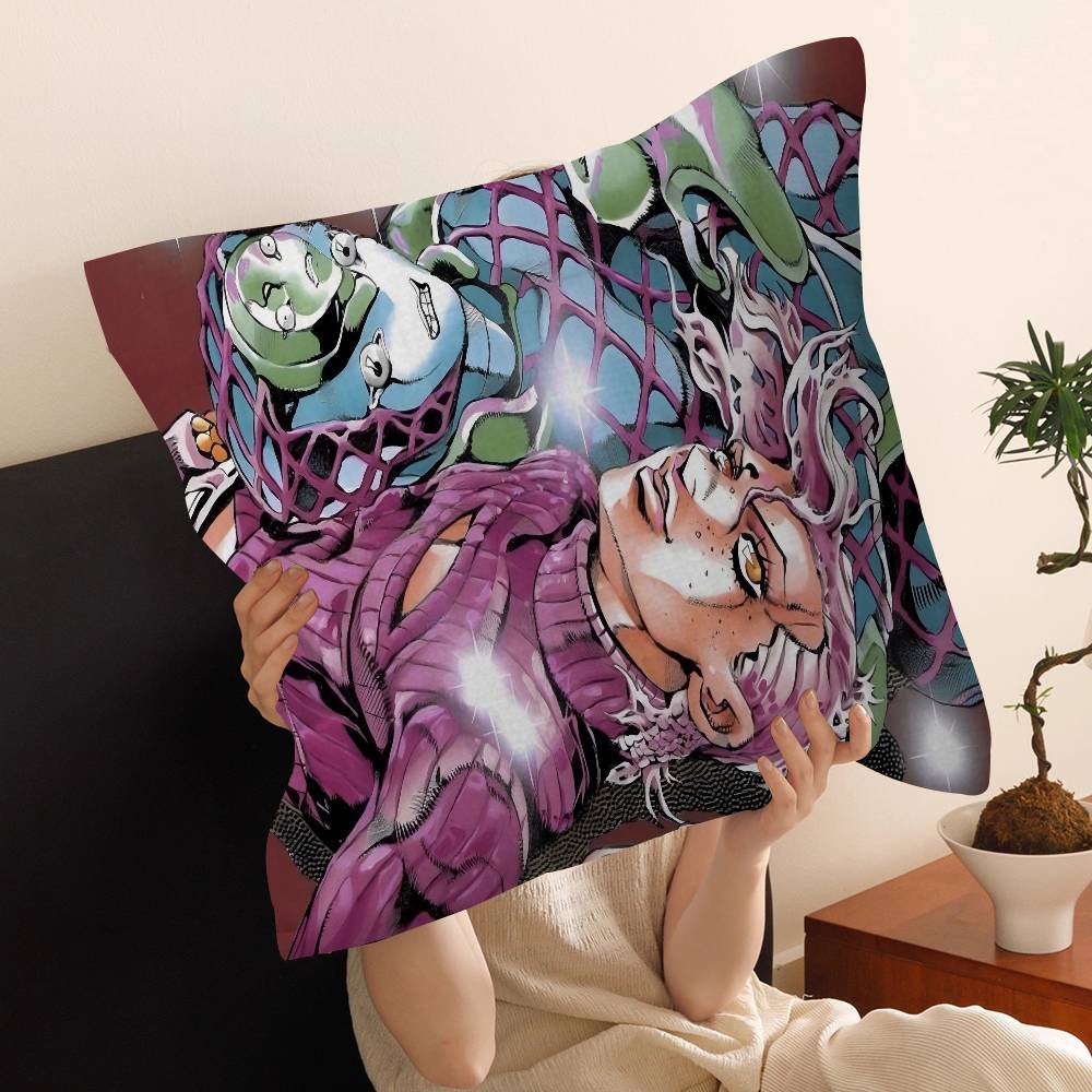 Jojo B-bizarre A-adventure Pillow Cover Design cushion Cover decor Holiday Decorati