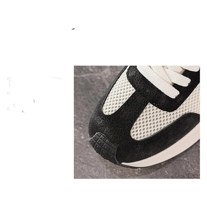 Women's  Mesh Platform Sneakers  Retro Thick Soled Casual Sports Shoes