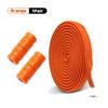 1Pair No Tie Shoelaces Metal Capsule Buckle Shoelace Round Elastic Laces Without Ties Sneakers Basketball Shoe Laces Accessories