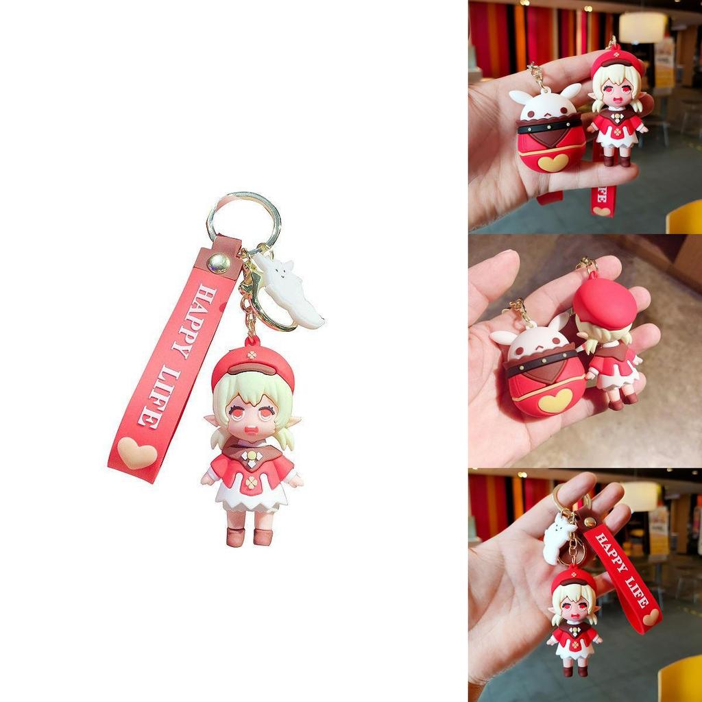 Adorable Genshin Impact Klee Bomb Doll Keychain Perfect For Cosplay And Gifts