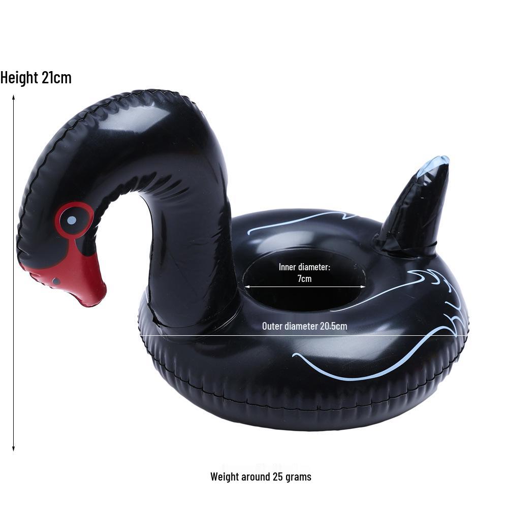 Available: Inflatable Cup Holders - Flamingo, Donut, Lemon, Watermelon, Pineapple, Crab, and Heart.