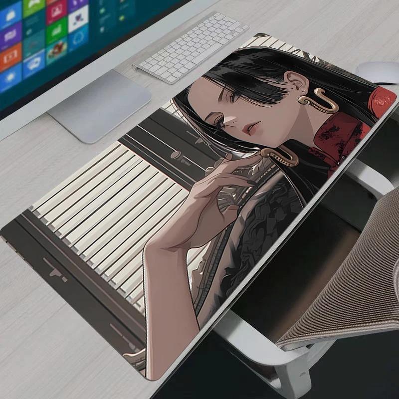 Anime Mouse Pad One Piece BoaHancock HD Print Computer Gamer Locking Edge Mousepad XXL Keyboard PC Mice Mats Pad for LOL Csgo
