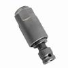 High Carbon Steel Impact Wrench Converter Round Shank 2 Pits 2 Grooves Electric Hammer Adapter Wrench Adapter